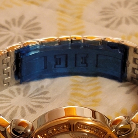 Invicta Diamond Bezel Chronograph Sapphire Coated Watch